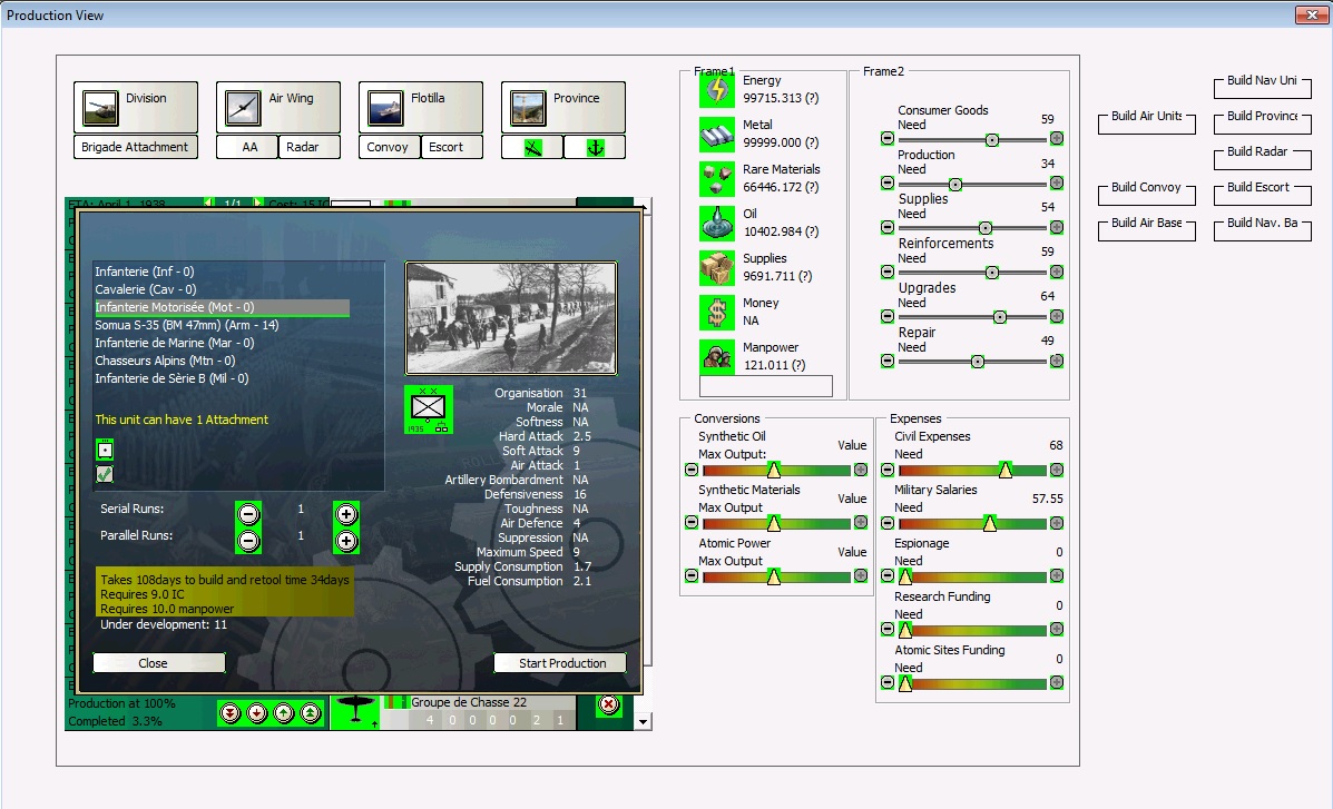Production 2 French Motorized 1938 w Artillery Brigade.jpg